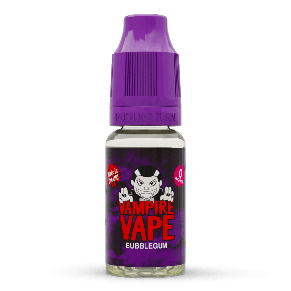 Vampire Vape E-Liquid - Pinkman | Vampire Vape Juice | Pinkman has refreshing yet sweet flavour profile bursting with natural wild fruits. A classic best-selling vape juice. Choose from 0mg to 18mg nicotine strength. Multi-pack deals available from www.nicjuice.co.uk