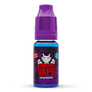 Vampire Vape Heisenberg E-Liquid from £2.50 | Nic Juice Online Vape Store | Vampire Vape Heisenberg E-Liquid is an award-winning mixed red berries flavour with a hint of menthol. Choose from 0mg to 18mg nicotine strength. Multi-pack deals available from www.nicjuice.co.uk