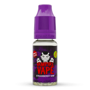 Vampire Vape Strawberry Kiwi E-Liquid | Vampire Vape Juice | A sweet blend of juicy strawberries and refreshing Kiwi. Choose from 0mg to 18mg nicotine strength. Multi-pack deals available from www.nicjuice.co.uk