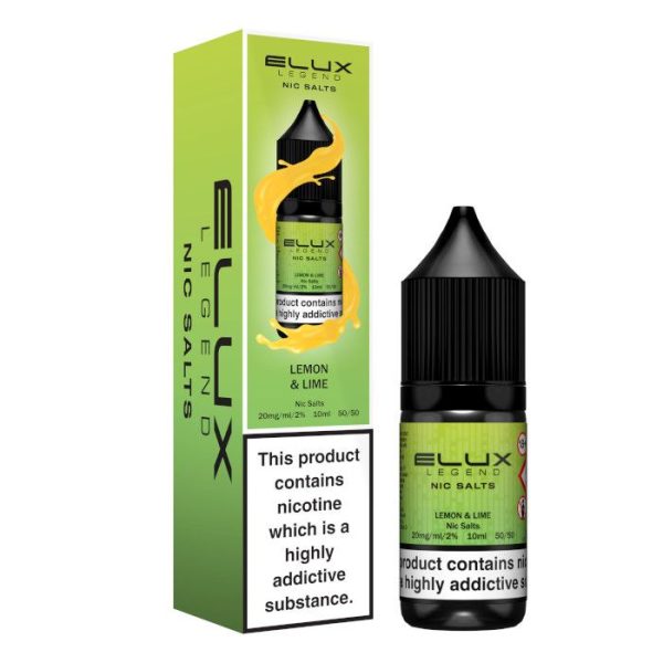 ELUX Legend Lemon & Lime Nic Salts | Nic Juice Online Vape Store