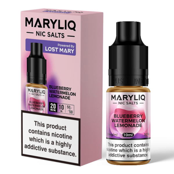 MARYLIQ Blueberry Watermelon Lemonade Nic Salts by Lost Mary | Shop Lost Mary multi-buy offers at NIC JUICE ONLINE VAPE STORE