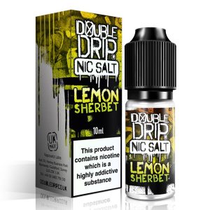 Double Drip Lemon Sherbet Nic Salts | Nic Juice Online Vape Store