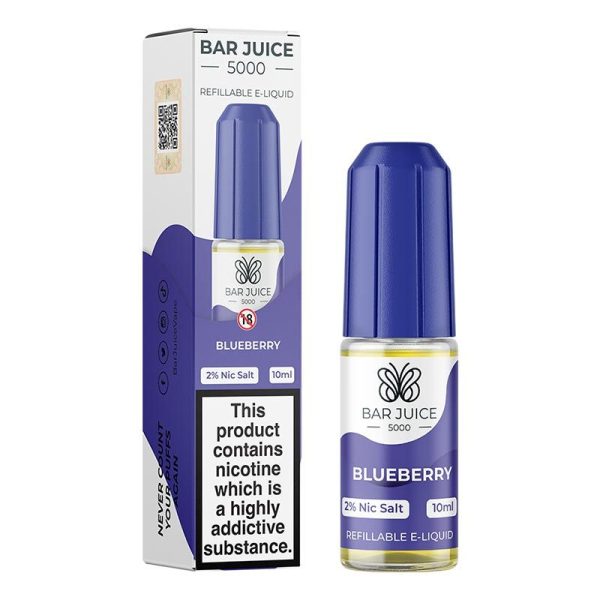 Bar Juice 5000 Blueberry Nic Salts