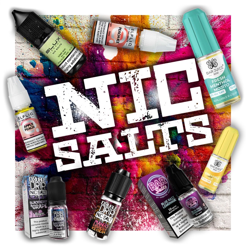 Nic Juice Vape Liquid E Liquid Disposable Vapes NIC Salts