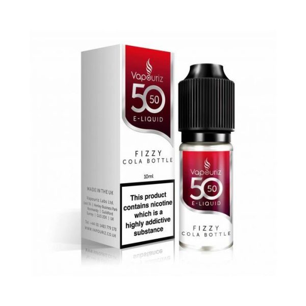 Vapouriz Fizzy Cola Bottle E-Liquid | Order E-Liquids online from NIC JUICE ONLINE VAPE STORE